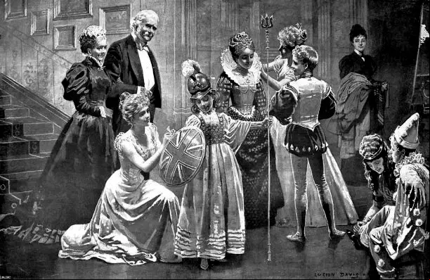 preparing-for-the-fancy-dress-ball-finishing-touches-lucien-davis