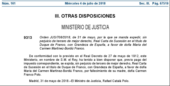 BOE DUCADO FRANCO