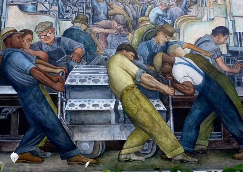 Mural de Diego Rivera para Ford Motor Company