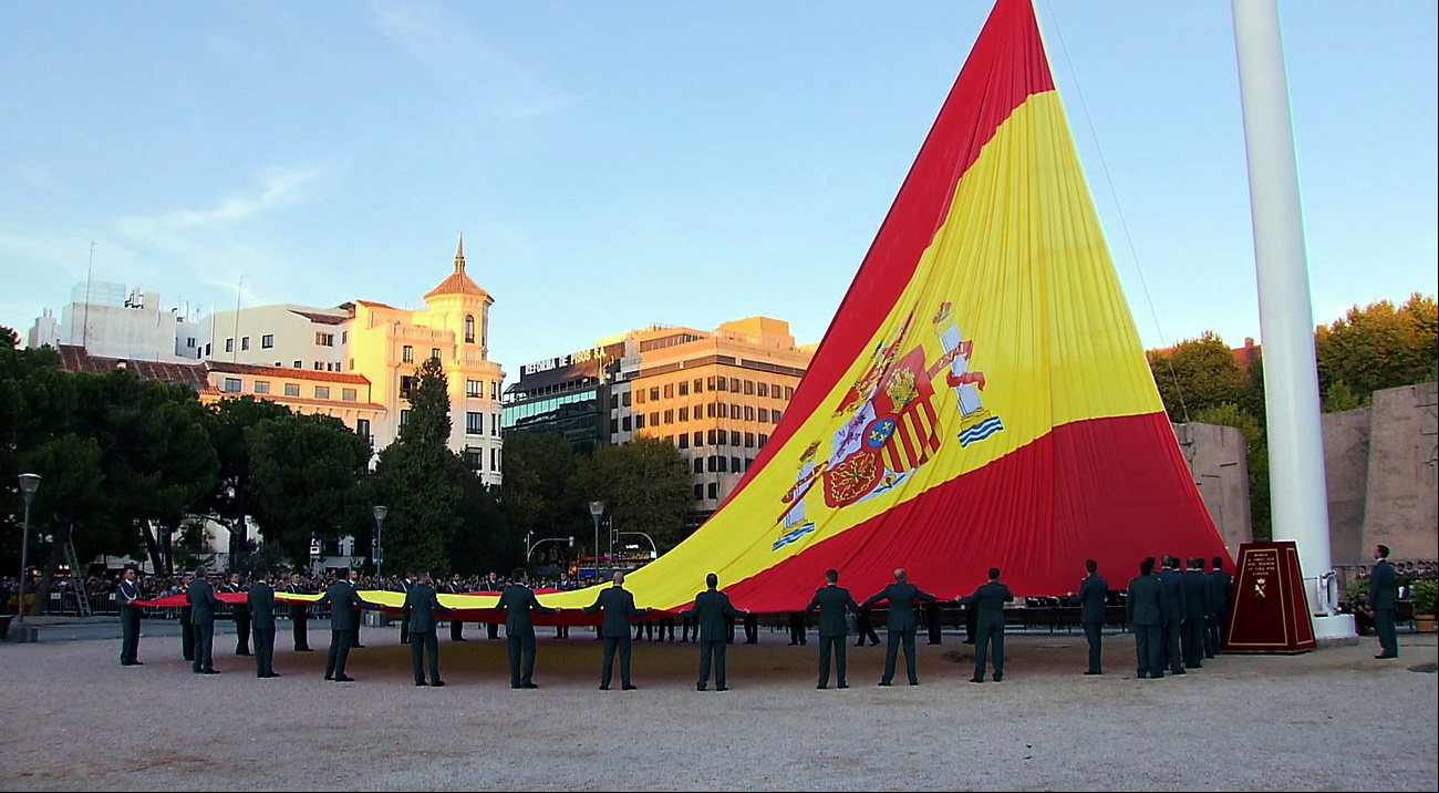 bandera españa colon