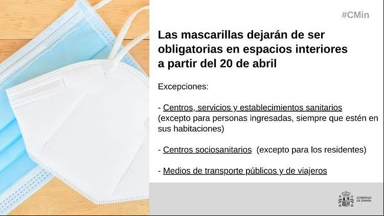 fin mascarillas