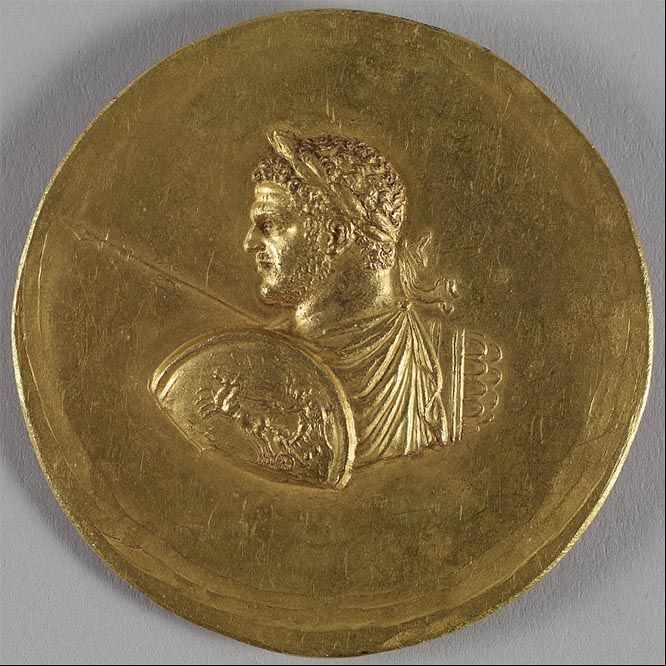 La manera típica en que se representaba a Caracalla (Walters Art Museum)
