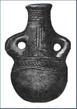 Cerámica luba recogida en el año 1908
