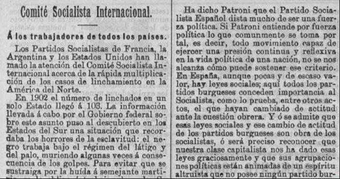 El Socialista, número 927 (11/12/1903)