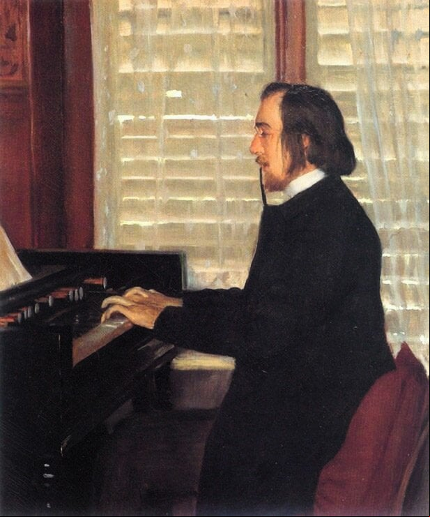 Erik Satie, por Santiago Rusinol (1891)